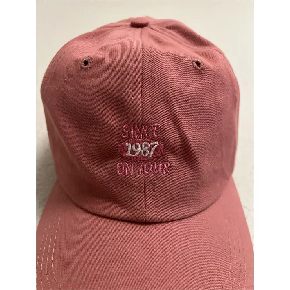 NEW On Tour Since 1987 Baseball Hat Cap Embroidered Adjustable Concert Beach